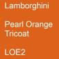 Preview: Lamborghini, Pearl Orange Tricoat, LOE2.